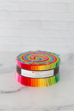 Load image into Gallery viewer, Kona Solids Rainbow Jelly Roll