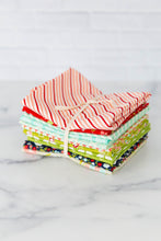 Load image into Gallery viewer, Bonnie and Camille for Moda- OOP Red, Pink, Navy and Green FQ Bundle 12 FQ included