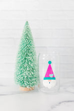 Load image into Gallery viewer, Surprised Gnome Can Shaped Glass