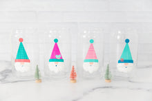 Load image into Gallery viewer, Grumpy Gnome Can Shaped Glass