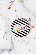 Load image into Gallery viewer, Easily Distracted by Fabric Vinyl Sticker