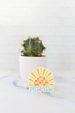 Load image into Gallery viewer, Rise and Sew Vinyl Sticker