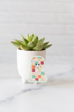 Load image into Gallery viewer, Patchwork Ghost Vinyl Sticker