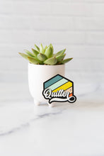 Load image into Gallery viewer, Retro Quilter Vinyl Sticker