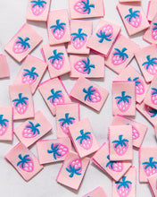 Load image into Gallery viewer, Strawberry Sew- In Labels, Woven Sewing Labels for Quilts, Bags & Handmade Projects