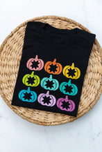 Load image into Gallery viewer, Quilted Rainbow Pumpkin T-Shirt
