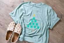 Load image into Gallery viewer, Sawtooth Star Christmas Tree T-Shirt