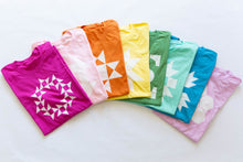 Load image into Gallery viewer, Double Star Quilt Block T-Shirt