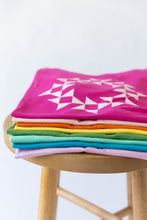 Load image into Gallery viewer, Floral Hexie Quilt Block T-Shirt