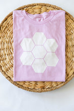 Load image into Gallery viewer, Floral Hexie Quilt Block T-Shirt