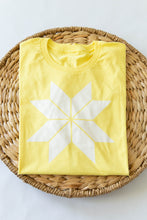 Load image into Gallery viewer, Sawtooth Star Quilt Block T-Shirt