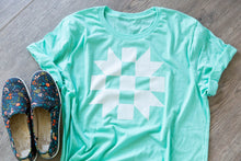 Load image into Gallery viewer, Father's Choice Quilt Block T-Shirt