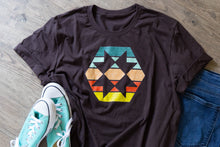 Load image into Gallery viewer, Vintage Vibes Retro Hexie T-Shirt