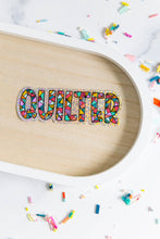 Load image into Gallery viewer, Geometric Quilter Vinyl Sticker