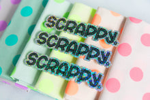 Load image into Gallery viewer, Glitter Scrappy Vinyl Sticker