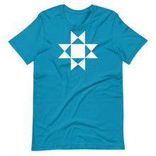 Load image into Gallery viewer, Ohio Star Quilt Block T-Shirt