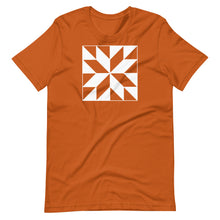 Load image into Gallery viewer, Floral Star Quilt Block T-Shirt
