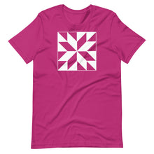 Load image into Gallery viewer, Floral Star Quilt Block T-Shirt