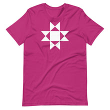 Load image into Gallery viewer, Ohio Star Quilt Block T-Shirt