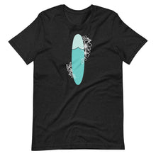 Load image into Gallery viewer, Floral Surfboard T Shirt
