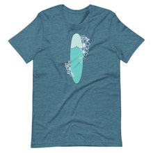 Load image into Gallery viewer, Floral Surfboard T Shirt