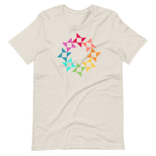 Load image into Gallery viewer, Rainbow Friendship Star Quilt Block