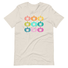 Load image into Gallery viewer, Quilted Rainbow Pumpkin T-Shirt