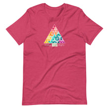 Load image into Gallery viewer, Triangle Quilted Tree T-Shirt
