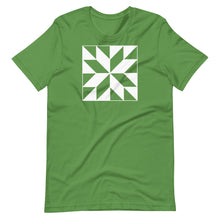 Load image into Gallery viewer, Floral Star Quilt Block T-Shirt