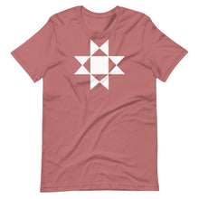 Load image into Gallery viewer, Ohio Star Quilt Block T-Shirt