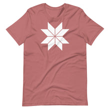 Load image into Gallery viewer, Sawtooth Star Quilt Block T-Shirt