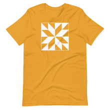 Load image into Gallery viewer, Floral Star Quilt Block T-Shirt
