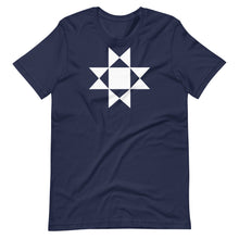 Load image into Gallery viewer, Ohio Star Quilt Block T-Shirt