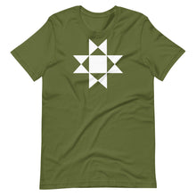 Load image into Gallery viewer, Ohio Star Quilt Block T-Shirt