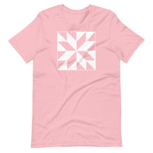 Load image into Gallery viewer, Floral Star Quilt Block T-Shirt