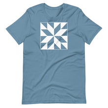 Load image into Gallery viewer, Floral Star Quilt Block T-Shirt