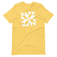Load image into Gallery viewer, Floral Star Quilt Block T-Shirt