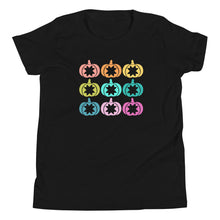 Load image into Gallery viewer, Quilted Rainbow Pumpkin YOUTH T-Shirt