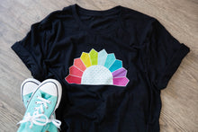 Load image into Gallery viewer, Rainbow Dresden Block T-Shirt