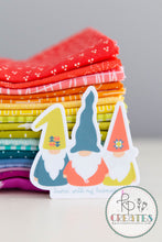 Load image into Gallery viewer, Sewin' with my Gnomies Vinyl Sticker