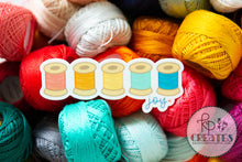 Load image into Gallery viewer, Rainbow Spools Vinyl Sticker
