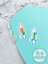 Load image into Gallery viewer, Rainbow SUP Vinyl Sticker