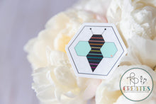 Load image into Gallery viewer, Hexie Bumble Bee Vinyl Sticker