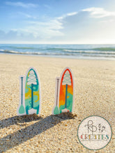 Load image into Gallery viewer, Teal SUP Vinyl Sticker