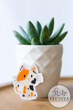 Load image into Gallery viewer, Calico Cat Vinyl Sticker