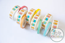 Load image into Gallery viewer, Rainbow Thread Washi Tape