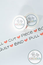 Load image into Gallery viewer, Quilt Love Washi Tape