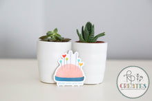 Load image into Gallery viewer, Pin Cushion Vinyl Sticker