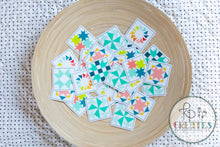 Load image into Gallery viewer, Father's Choice Quilt Block Vinyl Sticker