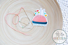 Load image into Gallery viewer, Pin Cushion Vinyl Sticker
